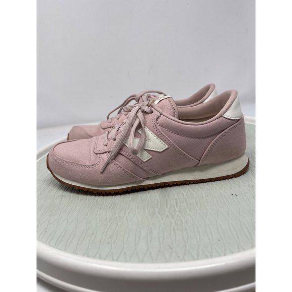New Balance 420 Lace-Up Trainers Womens 7 Pink Low Profile Running Sneakers - Picture 5 of 9